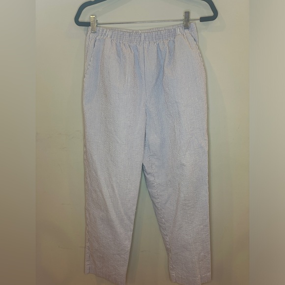 Women’s Alfred Dunner purple striped cotton set, size 12 petite - Picture 10 of 10